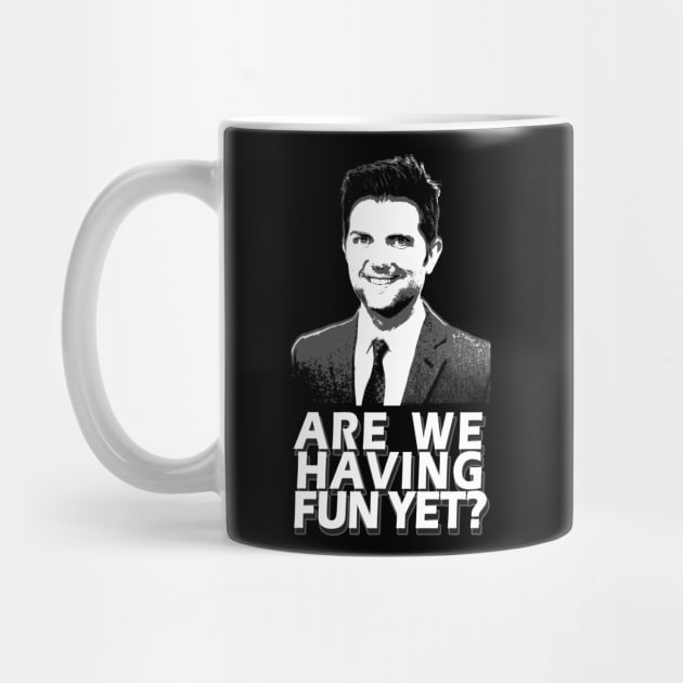 Adam Scott Are We Having Fun Yet? by Ladybird Etch Co.